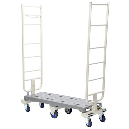 Vestil Nesting Slim Cart 44" x 16.5", Plastic SNC-1650